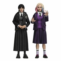 Wednesday Wednesday Addams Nevermore Uniform And Enid Action Figures 2-Pack Neca
