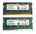 Crucial 16GB Kit (2 x 8GB) DDR3-1600 2RX8 PC3L-12800S 1.35V Laptop Memory SODIMM