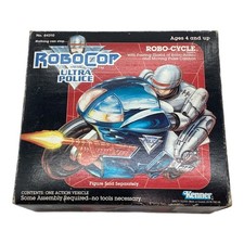 Kenner ROBOCOP and the ULTRA POLICE ROBO CYCLE w/fairing Shield Pulse Cannon