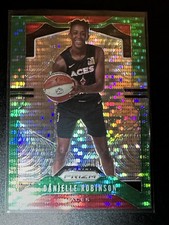 Danielle Robinson 2020 WNBA Panini Green/Silver Wave Prizm SP 12/25