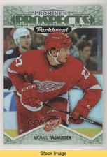 2018 Upper Deck Parkhurst Prominent Prospects Green Michael Rasmussen READ 8tn