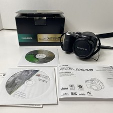 Fujifilm FinePix S8000fd Digital Camera Black Lens Control Issue Parts Repair