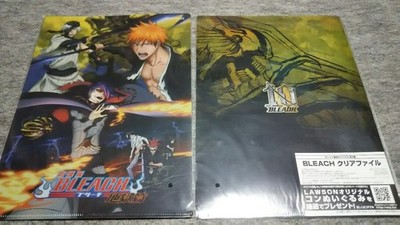 BLEACH Hell Clear File 2pcs Unused Unused Japanese Anime Collectible