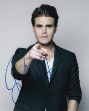 PAUL WESLEY signed autograph 20x25cm VAMPIRE DIARIES in person autograph ACOA