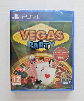 Vegas Party - Sony PlayStation 4 / PS4 (10 einzigartige Minispiele) - Funbox UK Release