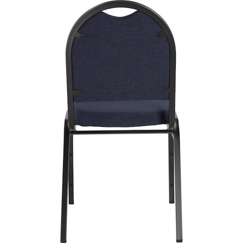 National Public Seating 9254-Bt Stacking Chair, 9200 Series, Fabric Blue - Picture 5 of 6
