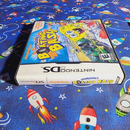 SpongeBob's Boating Bash (Nintendo DS, 2010) Complete W/Manual  - Picture 4 of 4