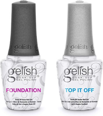 Gelish Kit Dynamic Duo ( Foundation Base Gel & Top It Off Sealer Gel )