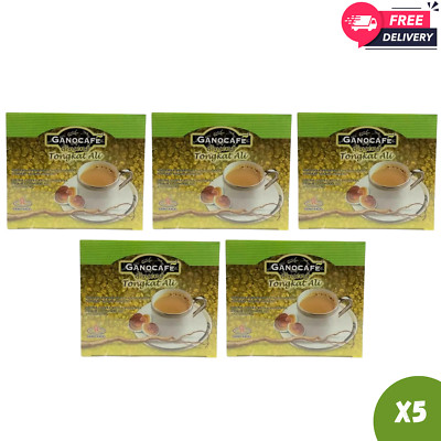 5x Gano Excel Gano Cafe Ginseng Ganoderma Coffee 15 Sachets