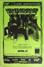 VELVET REVOLVER "ELECTRIC WONDERLAND SHOW" 2005 SAN DIEGO CONCERT TOUR POSTER