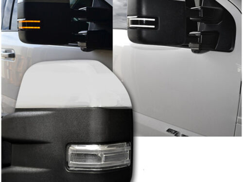 Recon White LED Scanning Smoked Mirror Lights For 2017-2019 Ford Super Duty - Picture 5 of 13