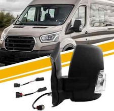 Dasbecan Left Driver Side Mirror Compatible with 2015-Onward Ford Transit 150