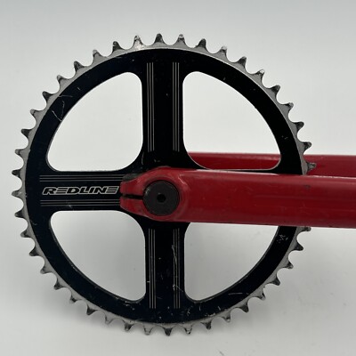 REDLINE FLIGHT BMX Crank Set Double Pinch 180mm Red 44t | eBay REDLINE FLIGHT BMX Crank Set Double Pinch 180mm Red 44t | eBay