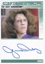 Star Trek TNG Complete Series 2 Autograph Card Jane Daly as Varria