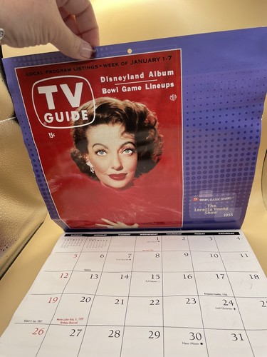 2014 Tv Guide limited edition calendar past present & future of TV Mary T Moore - Picture 8 of 14