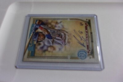 2020 Topps Gypsy Queen Robel Garcia Rookie Autograph Auto RC #GQA-RG Cubs