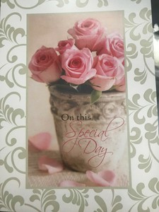 Happy Birthday Card Rose Bouquet On This Special Day Ebay