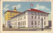 Albuquerque, NEW MEXICO - Post Office & Federal Building - ARCHITECTURE - 1933