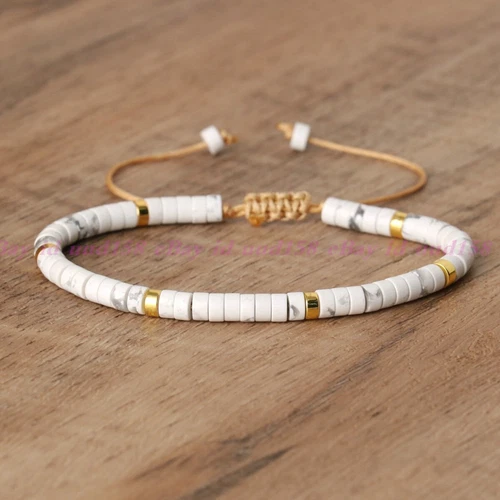 Minimalist Dainty Crystal Assorted Natural Gemstone Beads Healing Reiki Bracelet - Picture 16 of 60