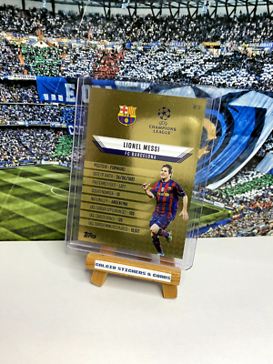 Topps Match Attax 2024/25 2025 Lionel Messi Barcelona Legend Gold