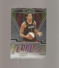 liz cambage 2021 panini wnba prizm fearless insert