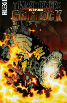 Transformers: King Grimlock Nr. 4 (2021), Variant Cover B, Neuware, new