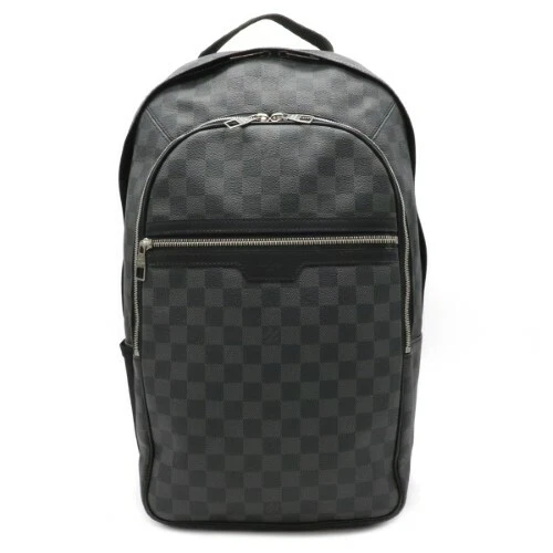 LOUIS VUITTON Damier Graffiti Michael Backpack Rucksack Shoulder Bag  Men's Used