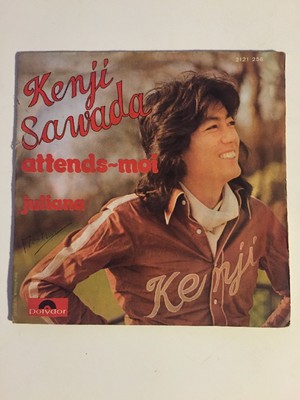 Ref1135 Vinyl 45 Türme Kenji Sawada Warte auf mich