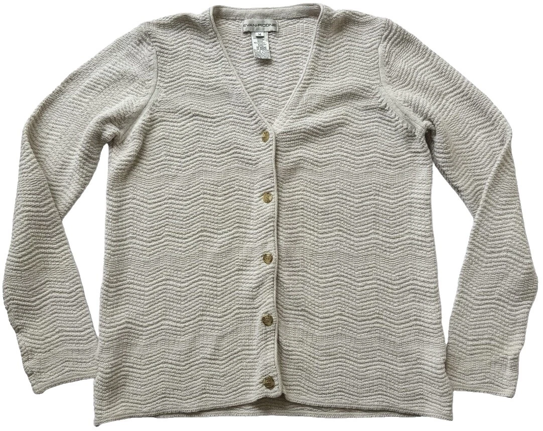 Suéteres sólido algodón Evan Picone para Mujeres