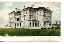 Cornelius Vanderbilt Mansion House-Newport-Rhode Island-Vintage 1906 Postcard
