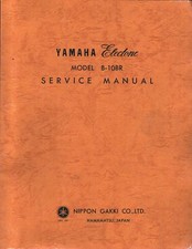 Yamaha Electone Model B-10BR Service Manual / 1st Edition