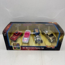 Hot Wheels Cars Timeless Toys 50 Years Forever Fun 4-Car Set Barbie / UNO NIP
