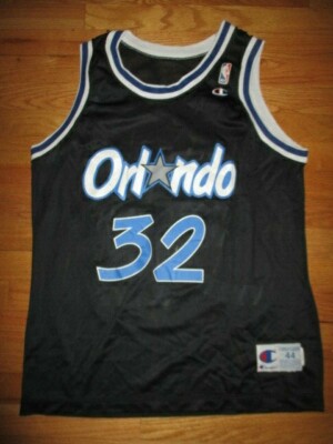 Vintage Champion Label SHAQUILLE O'NEAL No. 32 ORLANDO MAGIC (Size