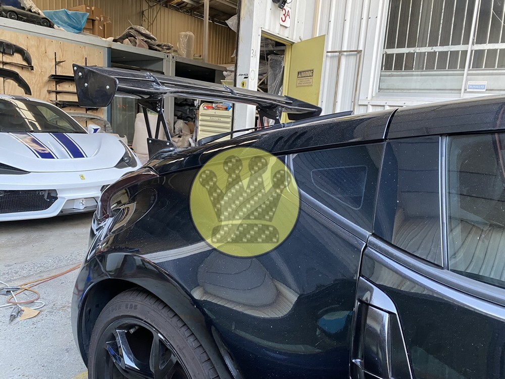 Z34 370z fairlady voltex style wing spoiler carbon fiber nismo