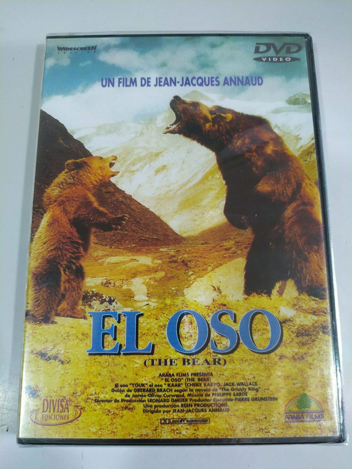 El Oso Jean Jacques Annaud - DVD Regione 2 Spagnolo Inglese - 3T