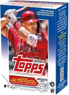2023 Topps Update Baseball Karten Blaster Box MLB NEU+OVP versiegelt sealed new