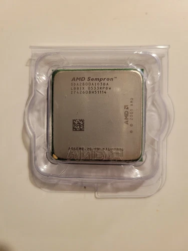 AMD OEM Sempron 2800+ 1600MHz 256KB Cache Socket 754 CPU SDA2800AI03BA