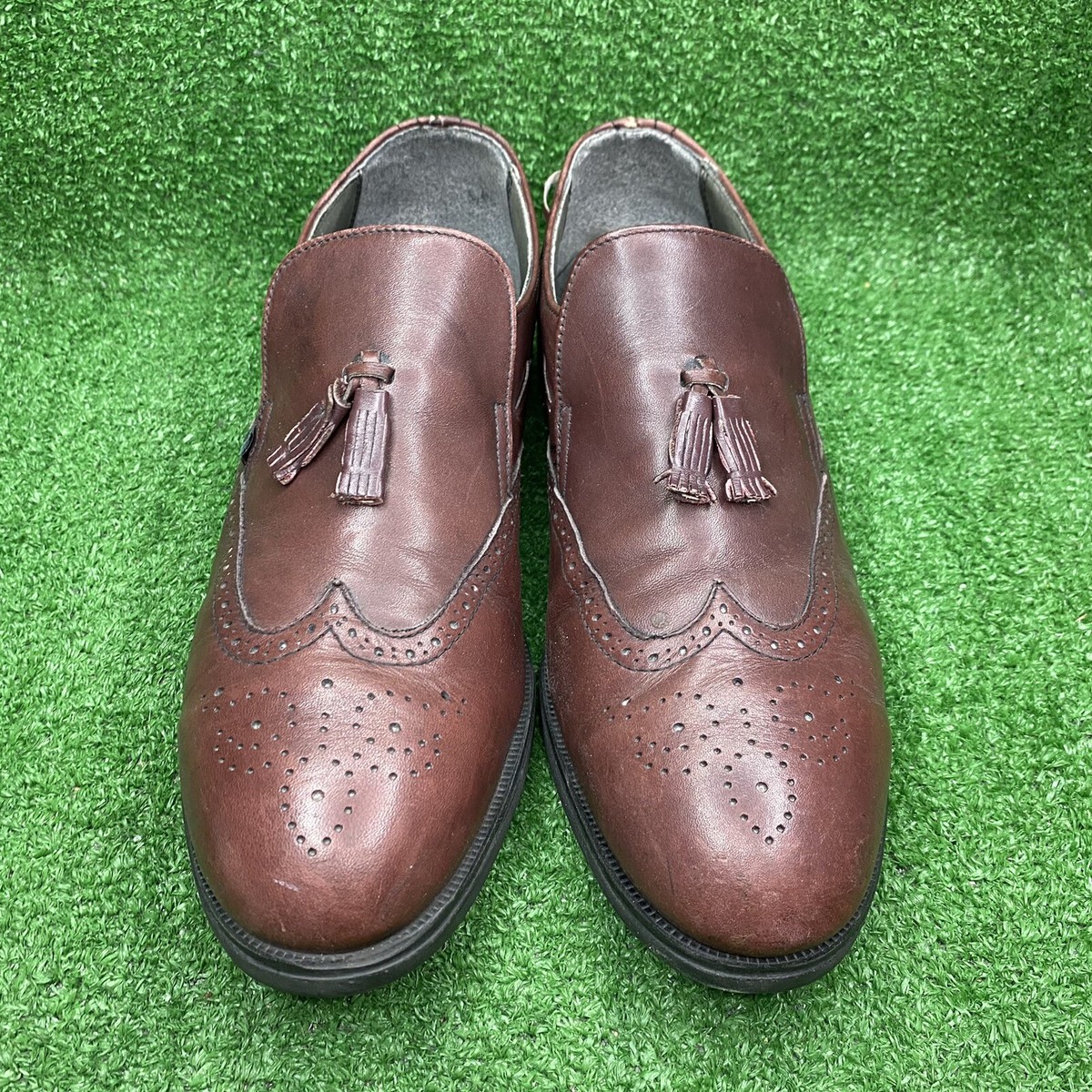 Dunoon By Red Wing Vintage Slip On Tassel Loafers Shoes Mens  display picture 3