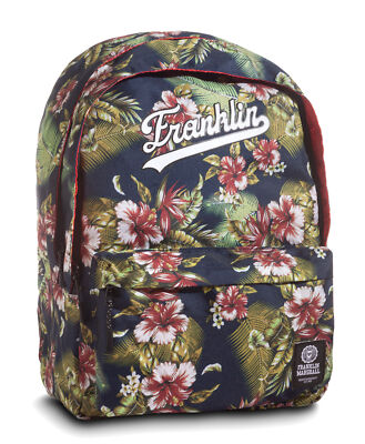 Franklin Marshall Rucksack Tasche Bagpack Blumenmuster