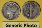 1928  US Mercury Dimes in Good condition.  see Photos