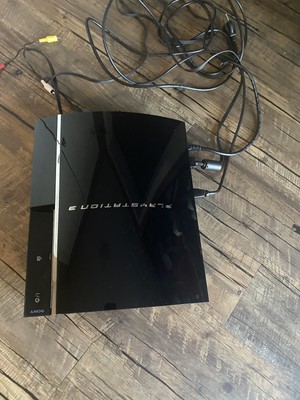 Sony PlayStation 3 PS3 FAT CECHA01 Backwards Compatible Console 4 USB Ports READ