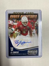 BJ Emmons 2021 Chronicles Threads Draft Picks Rookie Signatures Auto RC Jaguars