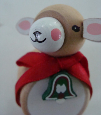 VTG 1984 Hallmark ''Wooden Lamb'' Ornament Childhood Nostalgia Ser. - No Box