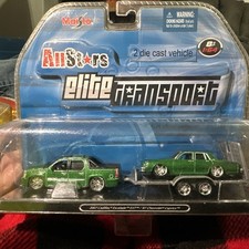 Maisto All Stars Elite Transport 2007 Cadillac Escalade EXT & 1987 Chevy Caprice