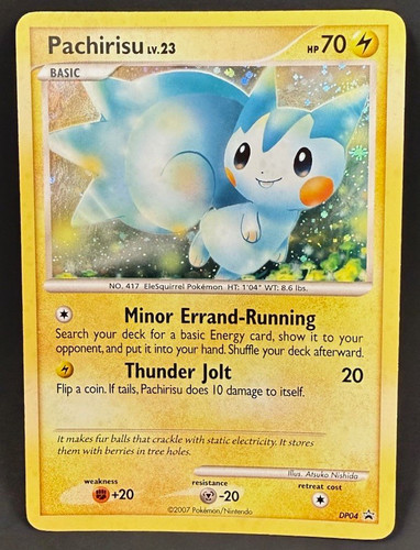 Pachirisu DP04 Diamond & Pearl Holo NM