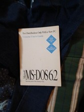 Vintage Microsoft MS-DOS 6.2 Concise User's Guide Manual PC Operating System