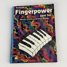 Fingerpower Level 2 Effective Technic for All Piano Methods By Schaum Music Book