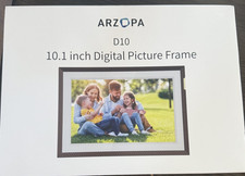 Arzopa 10.1 Inch Digital Picture Frame Easy Share Digital Photo Frame OPEN BOX