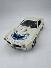 1973 Pontiac Firebird Trans Am White ERTL American Muscle 1:18 Scale