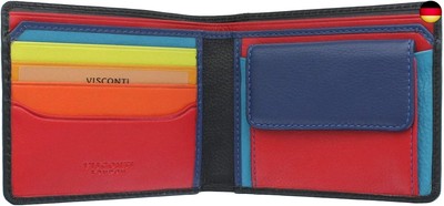 Visconti Spectrum Collection Gulzar b?rse aus Leder mit RFID und Tap and Go